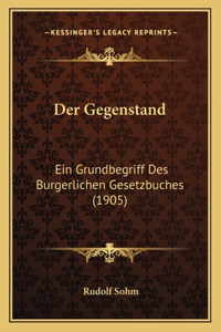 Gegenstand