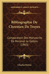 Bibliographie De Chrestien De Troyes