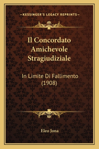 Il Concordato Amichevole Stragiudiziale