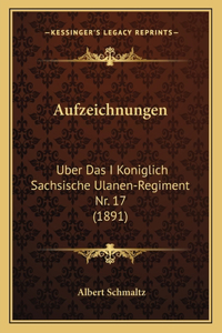 Aufzeichnungen