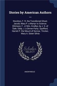 Stories by American Authors ...
