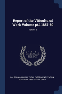 REPORT OF THE VITICULTURAL WORK VOLUME P