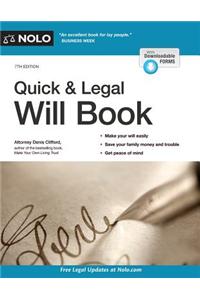 Quick & Legal Will Book