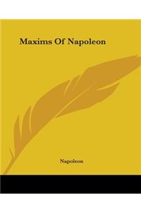 Maxims Of Napoleon