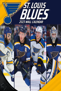 St Louis Blues 2023 12x12 Team Wall Calendar