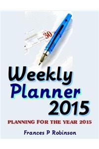 Weekly Planner 2015