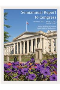 Semiannual Report to Congress October 1, 2012- March 31, 2013