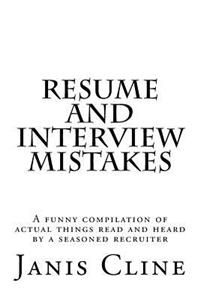 Resume and Interview Mistakes