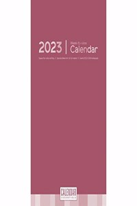 Essential Week-to-View Stubby Slim Calendar 2023