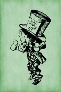 Alice in Wonderland Journal - Mad Hatter (Green)