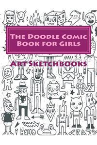 Doodle Comic Book for Girls