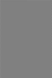 Journal Gray Color Simple Monochromatic Plain Grey