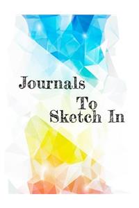 Journals To Sketch In