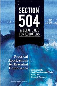 Section 504 a Legal Guide for Educator