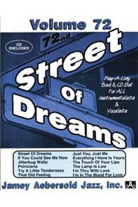 Jamey Aebersold Jazz -- Street of Dreams, Vol 72