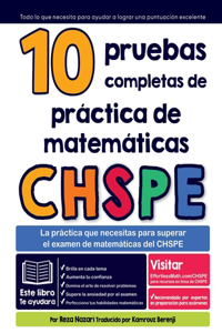 10 pruebas completas de práctica de matemáticas CHSPE