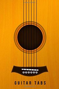 Classic Acoustic Guitar Tab Notebook Gift