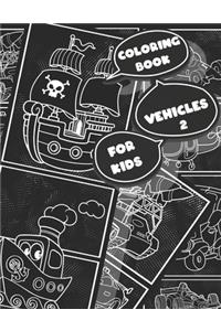 Coloring Book Vehicles for Kids 2