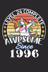 Level 24 complete awesome since 1996