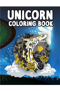 Unicorn Coloring Book