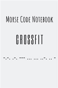 Morse code notebook - crossfit