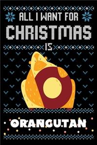 All I Want For Christmas Is Orangutan