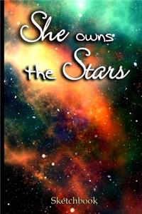 She Owns the Stars Sketchbook