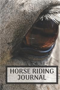 Horse riding journal
