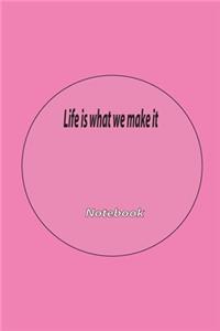 Life is what we make it