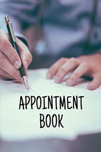 Appointment Book: 100 pages -- For Contractor, Salons, Spas, Hair Stylist, Beauty and Others -- Personal & Professionnal -- Daily -- Date, Hour, Service -- Time Manag