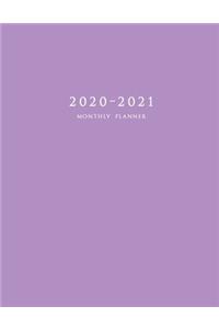 2020-2021 Monthly Planner