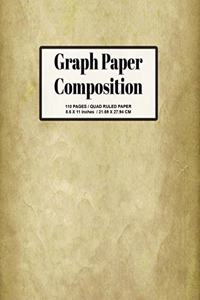 Graph Paper Composition Notebook