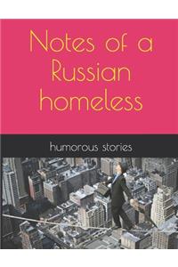 Notes of a Russian homeless