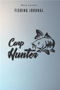 Carp Hunter - Fishing Journal