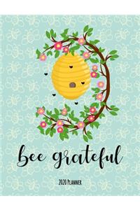 Bee Grateful 2020 Planner
