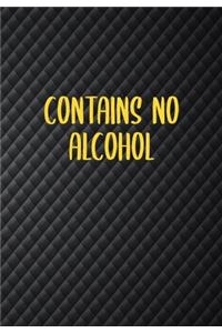 Contains No Alcohol