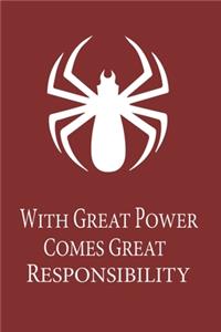 With Great Power Comes Great Responsibility