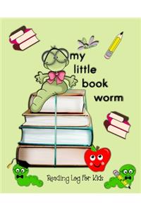 Reading Log For Kids