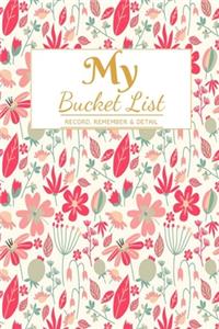 My Bucket List