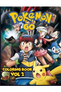Pokemon Go Coloring Book Vol 2