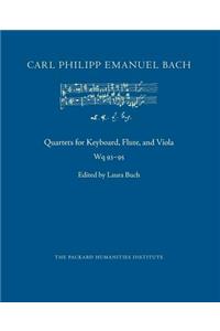 Quartets for Keyboard, Flute, and Viola, Wq 93-95