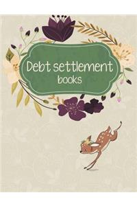 Debt Settlement Books