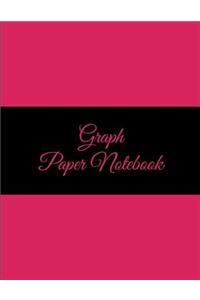 Graph Paper Notebook: Pink Color Book, 8.5