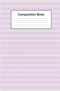 Cool Composition Notebook: Cool Composition Notebook Journal College Ruled Blank Lined (75 Sheets / 150 Pages 6 x 9 inch). Great back to school notebook for taking notes in cl