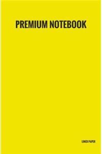 Premium Notebook - Lined Paper