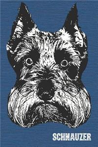 Schnauzer Lined Notebook