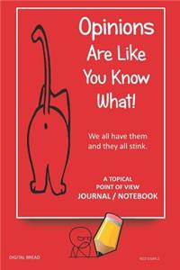 A Topical Point of View Journal Notebook