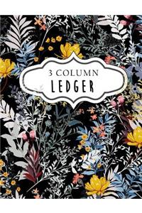 3 Column Ledger