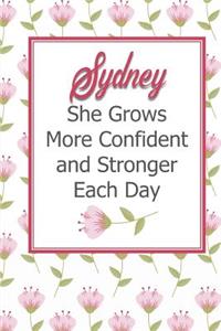 Sydney She Grows More Confident and Stronger Each Day