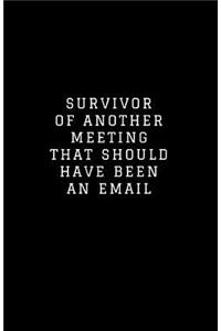 Survivor of Another Meeting That Should Have Been an Email